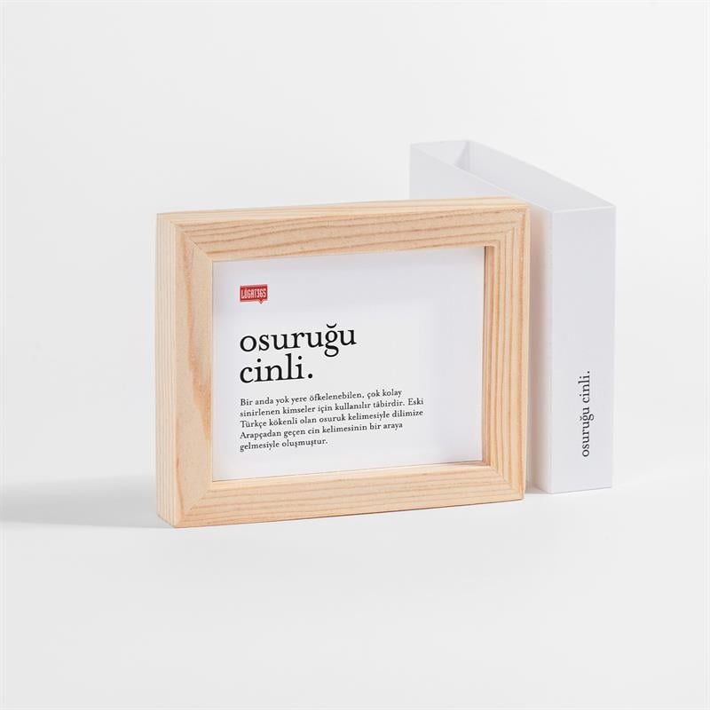 Osuruğu Cinli Minik Çerçeve