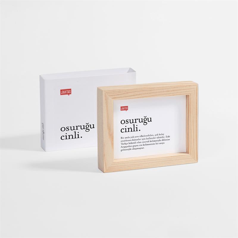 Osuruğu Cinli Minik Çerçeve