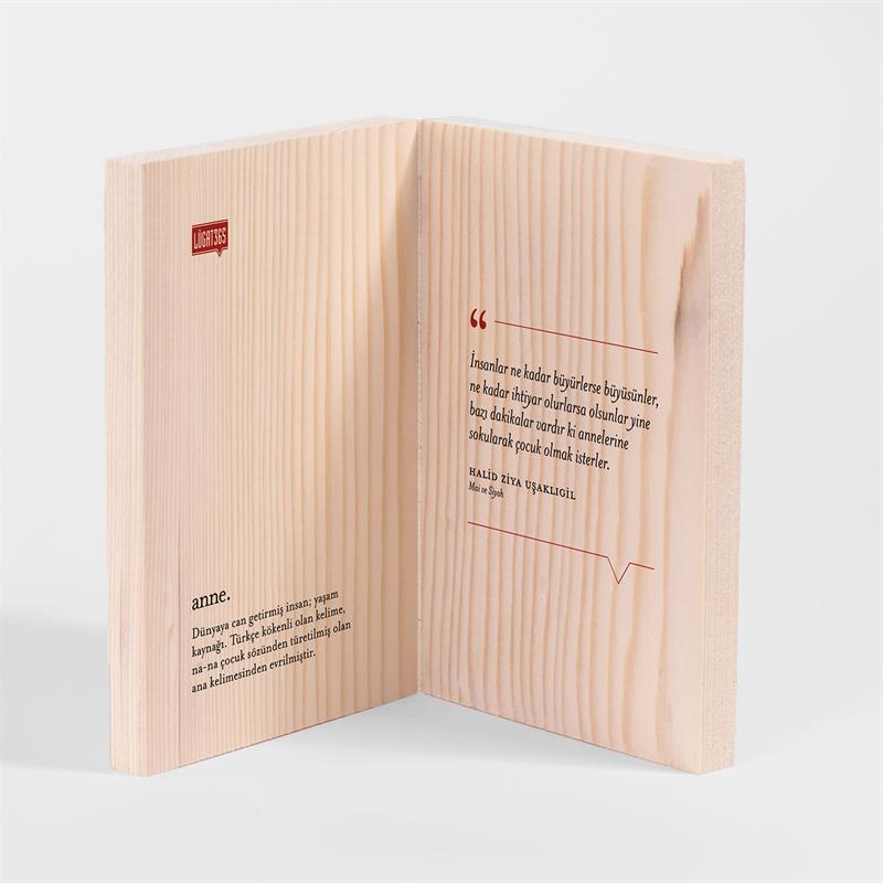 Anne Ahşap Kitap