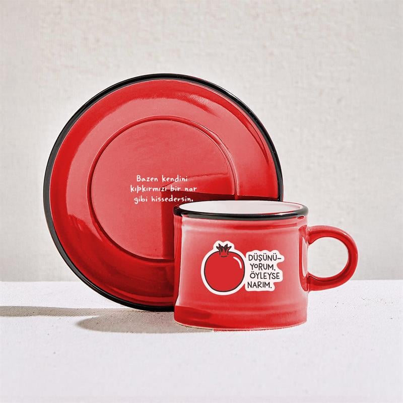 Öyleyse Narım Türk Kahvesi & Espresso Fincan Takımı