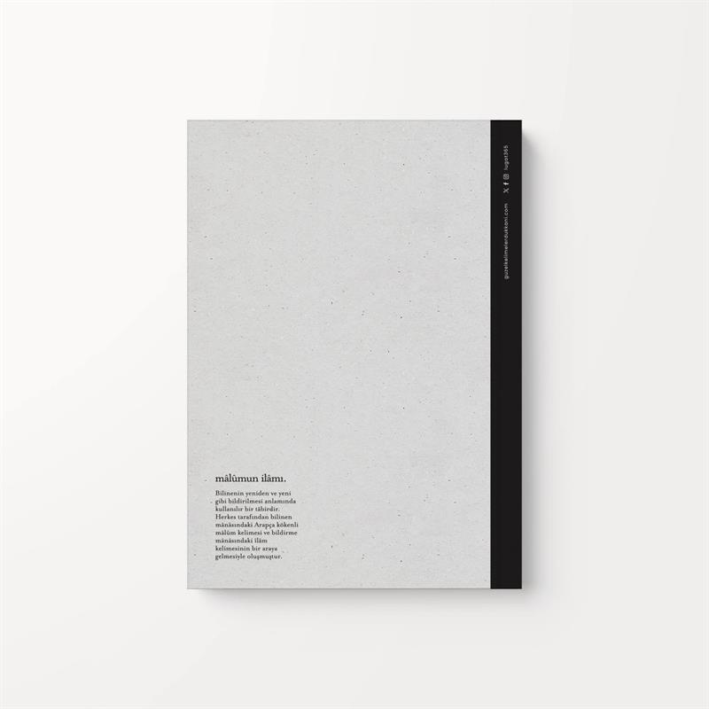 Mâlûmun Îlâmı Defter