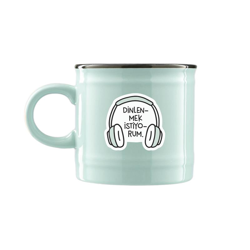 Dinlenmek İstiyorum Renkli Kupa