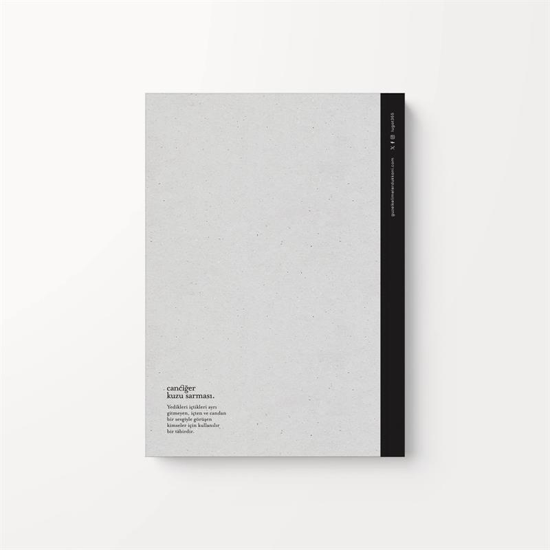 Canciğer Kuzu Sarması Defter