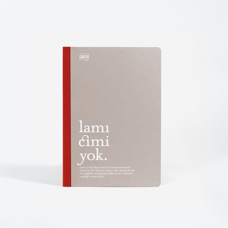 Lamı Cimi Yok Defter | Lûgat365 x Karatis