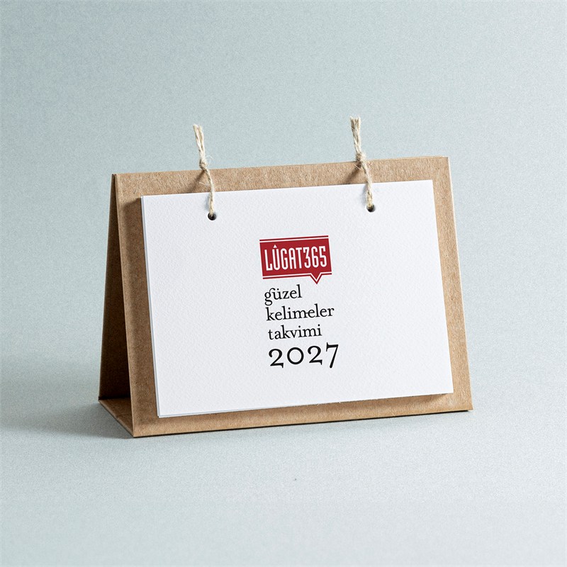 2027 Güzel Kelimeler Takvimi