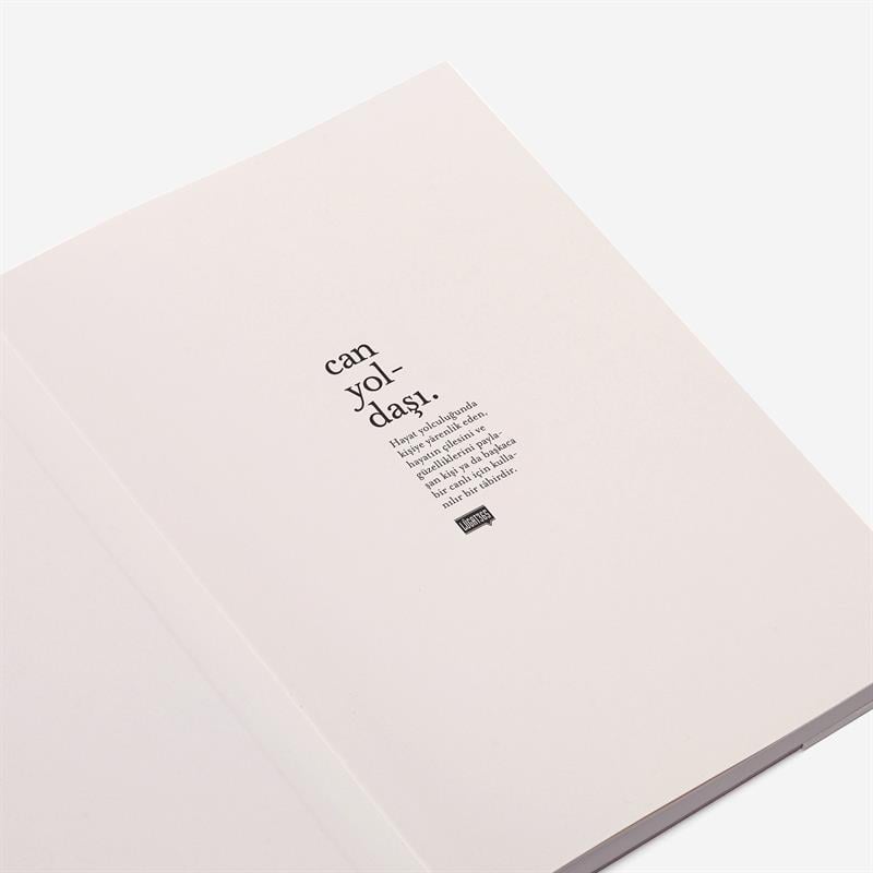 Can Yoldaşı Sert Kapaklı Defter | Lûgat365 x Karatis