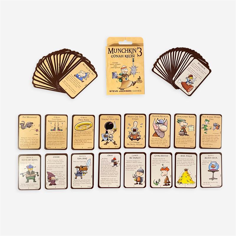 Munchkin 3 Günah Keçisi (Ek Paket)