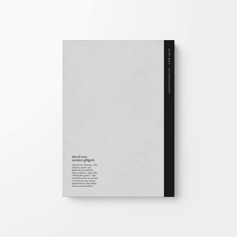 Davul Tozu Minâre Gölgesi Defter