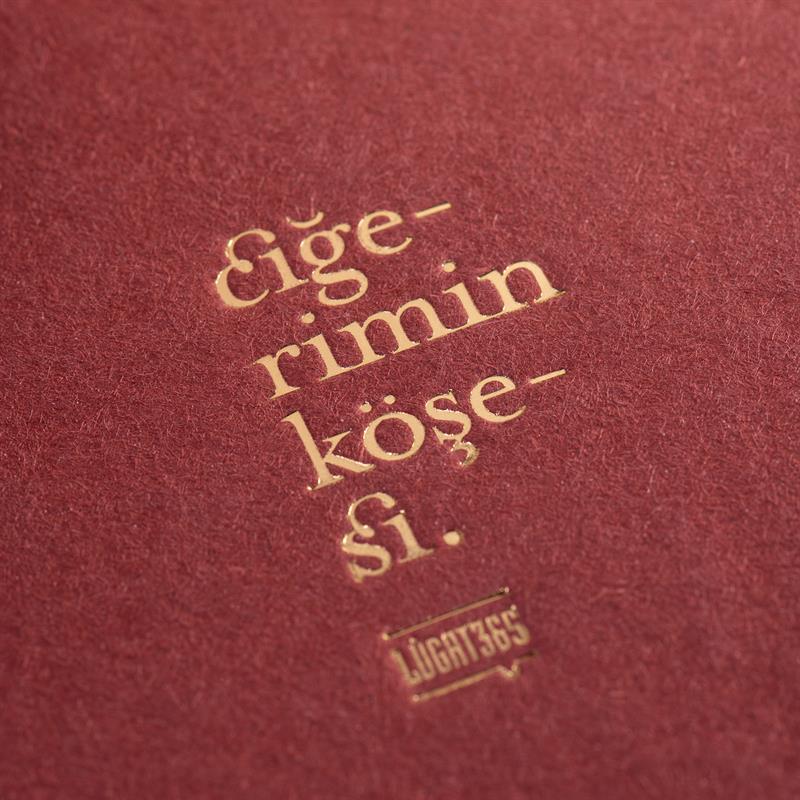 Ciğerimin Köşesi Sert Kapaklı Defter | Lûgat365 x Karatis