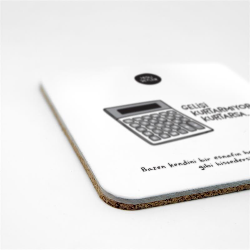 Gelişi Kurtarmıyor 2li Bardak Altlığı Seti