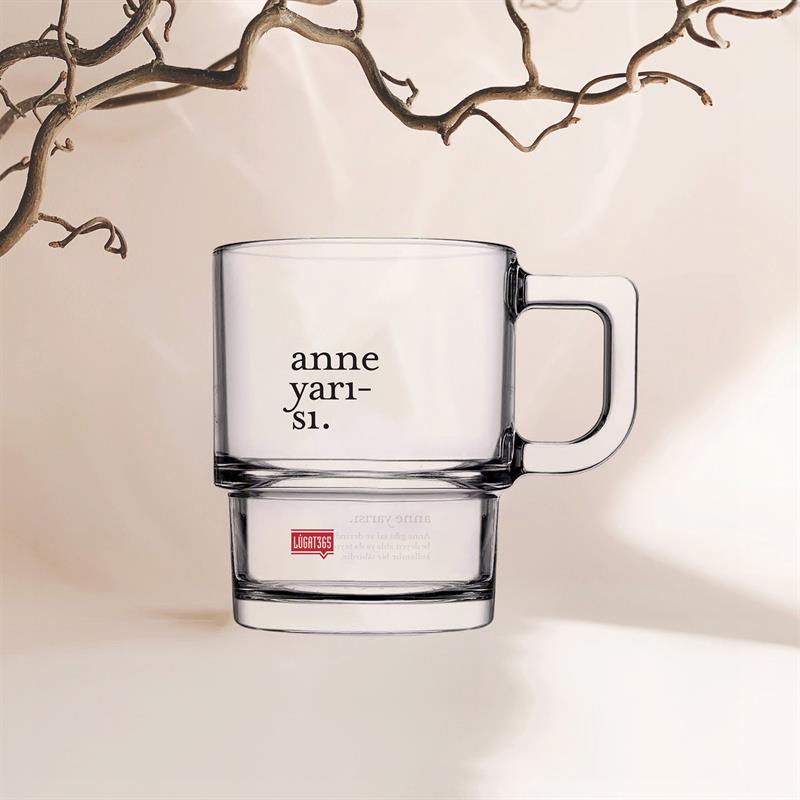 Anne Yarısı Cam Kupa
