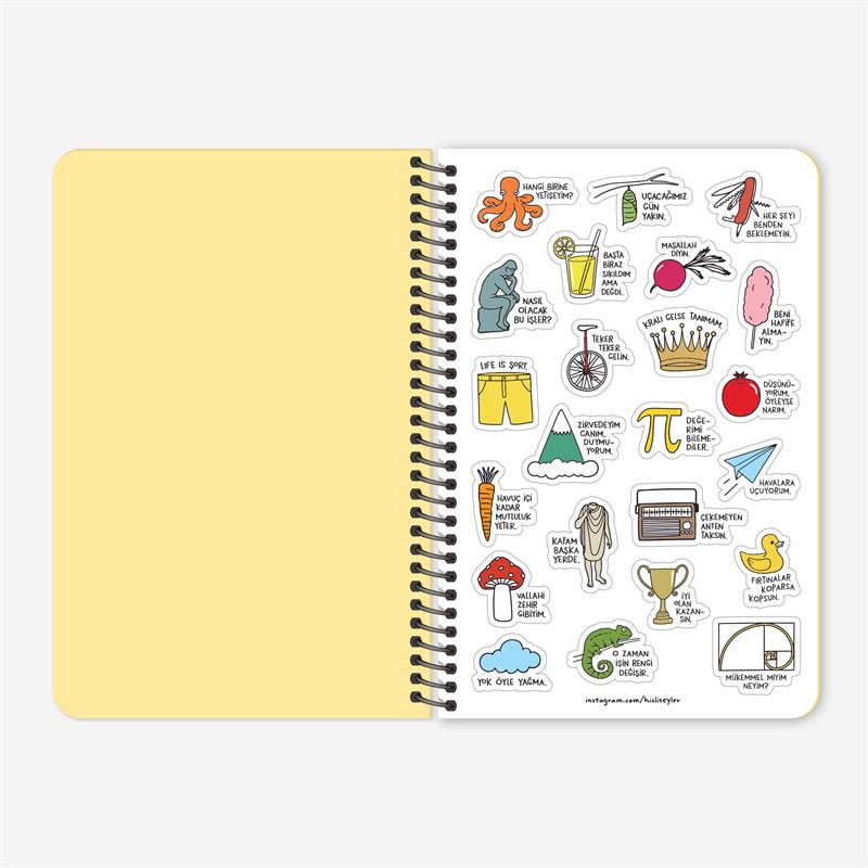 Sığmıyorum Dünyaya 2026 Haftalık Ajanda