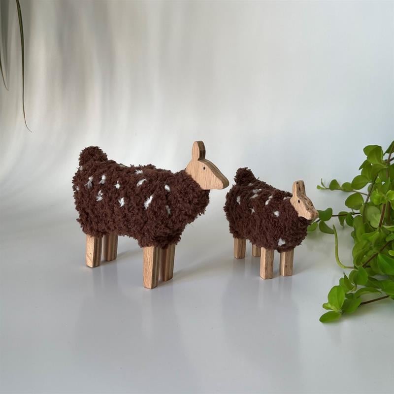 Yabu Toys | Ahşap & Yün Karışımı Oyuncak Geyik