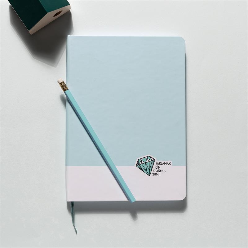 Parlamak İçin Doğmuşum Sert Kapaklı Defter