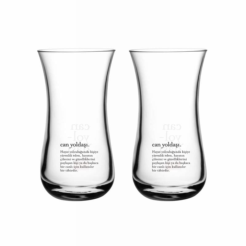 Can Yoldaşı Bardak Seti 2li