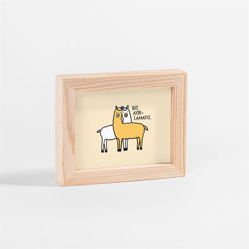 Biz Ayrılamayız Minik Çerçeve