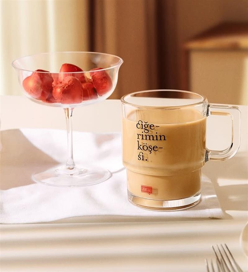 Ciğerimin Köşesi Cam Kupa