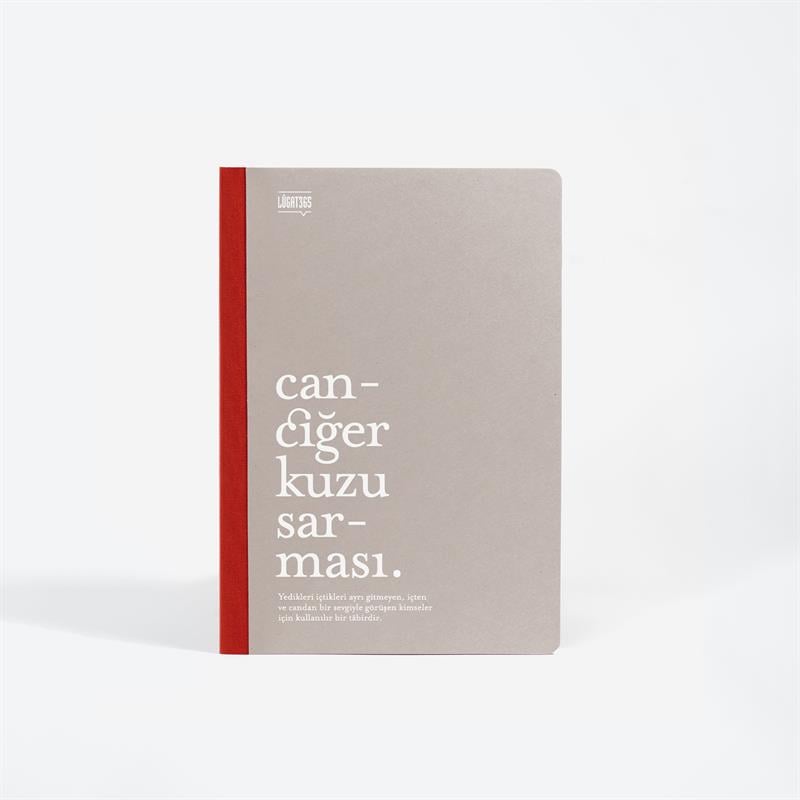 Canciğer Kuzu Sarması Defter | Lûgat365 x Karatis