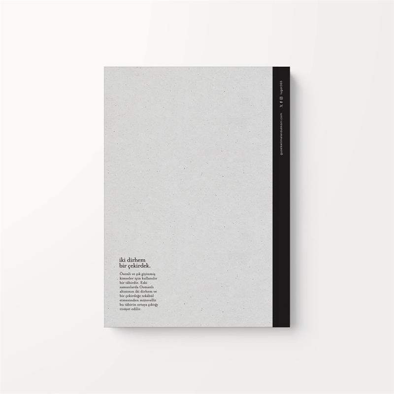 İki Dirhem Bir Çekirdek Defter