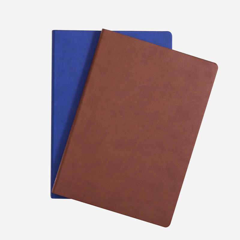 Karatis | Büyük Boy Dolmakalem Defteri – Mavi Vegan Deri 