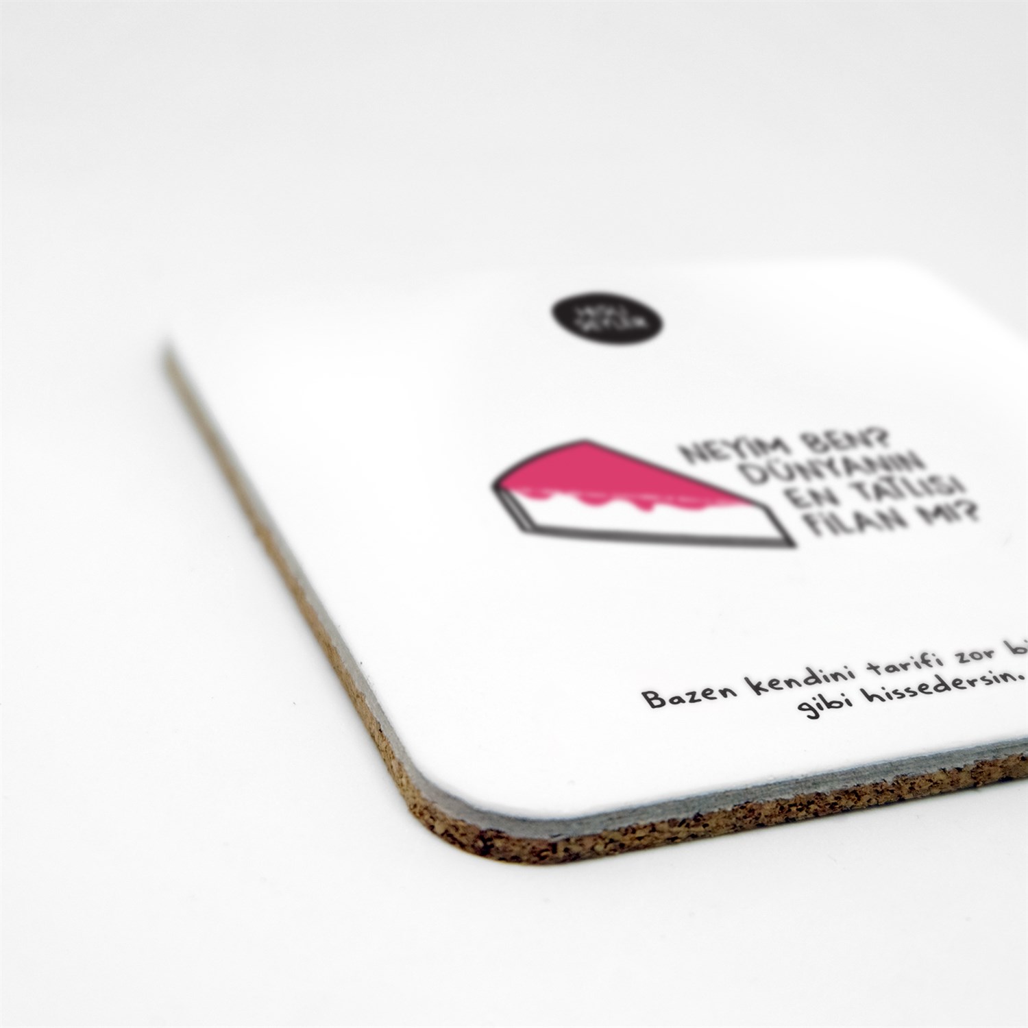 Dünyanın En Tatlısı 2li Bardak Altlığı Seti