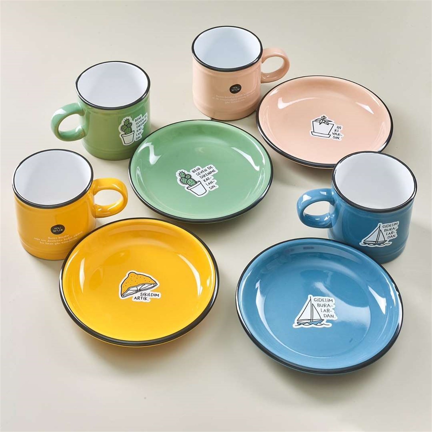 Gidelim Buralardan Renkli Kupa