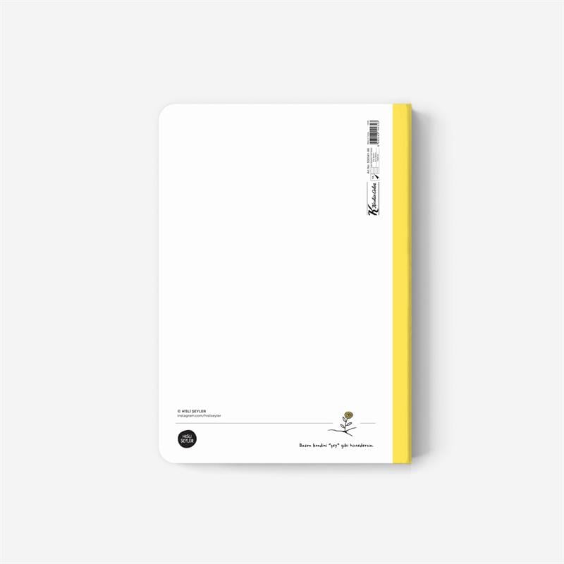 İçimden Geldi Renkli Sayfalı Defter 