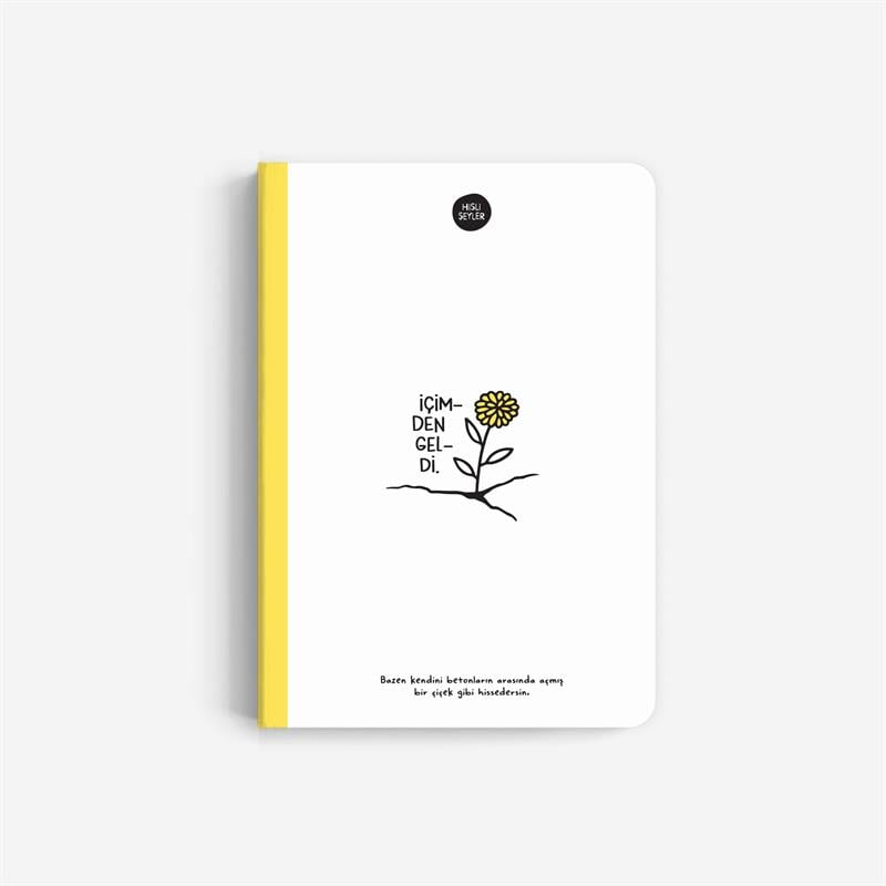 İçimden Geldi Renkli Sayfalı Defter 