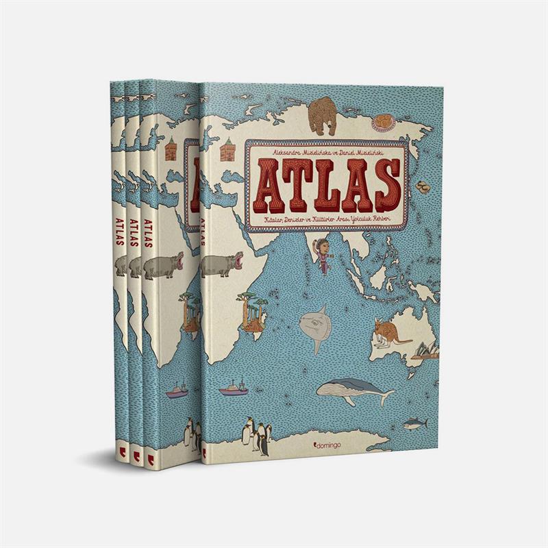 Kitap SeçkimizAtlas - Kıtalar, Denizler Ve Kültürler Arası Yolculuk Rehberi