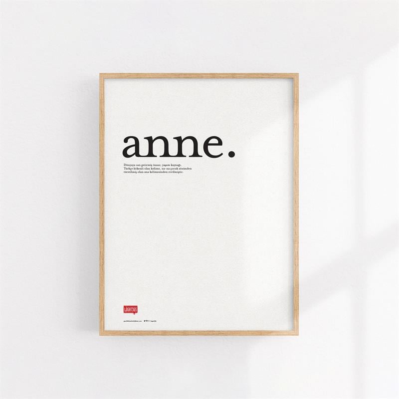 Anne Poster (Çerçevesiz)