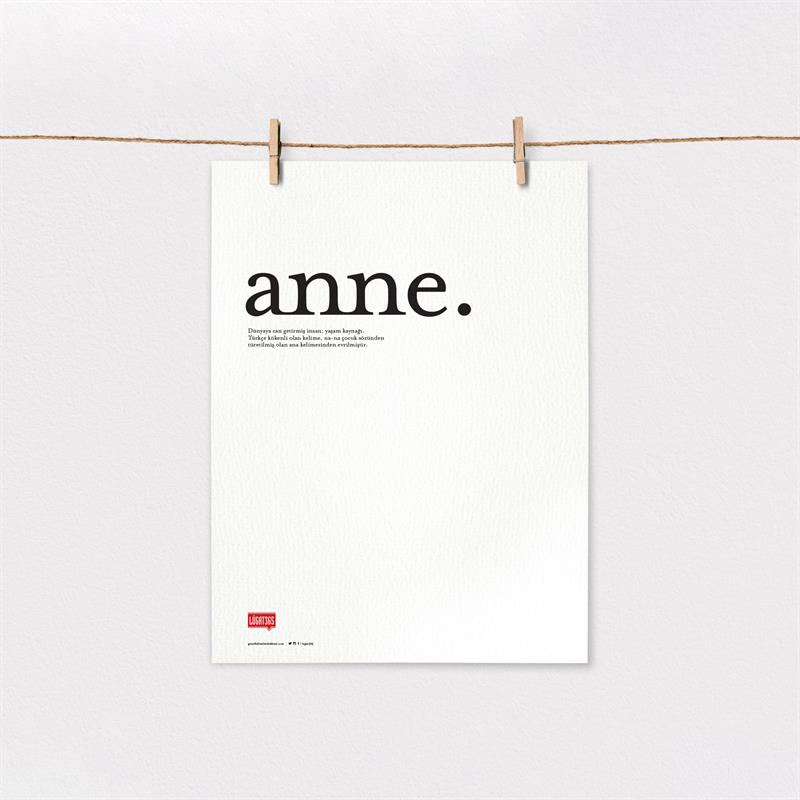 Anne Poster (Çerçevesiz)