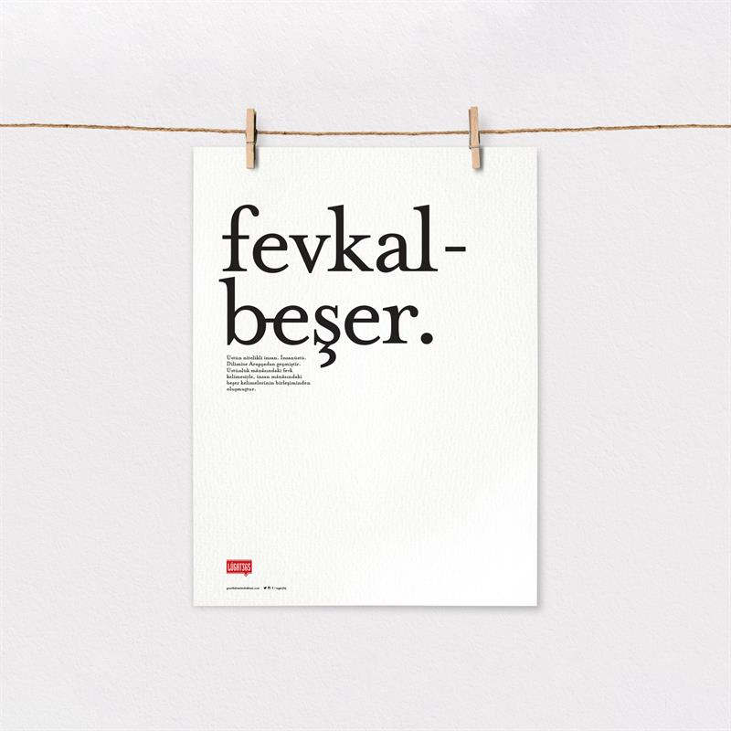 Fevkalbeşer Poster (Çerçevesiz)