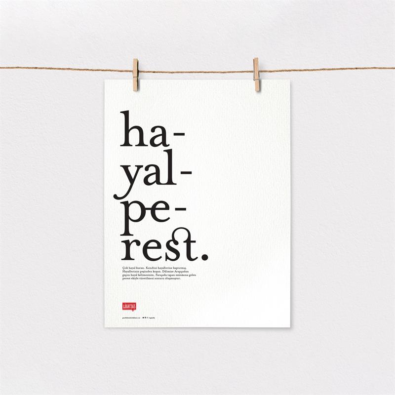 Hayalperest Poster (Çerçevesiz)