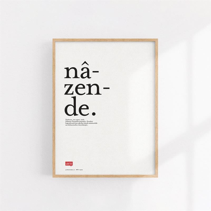 Nâzende Poster (Çerçevesiz)
