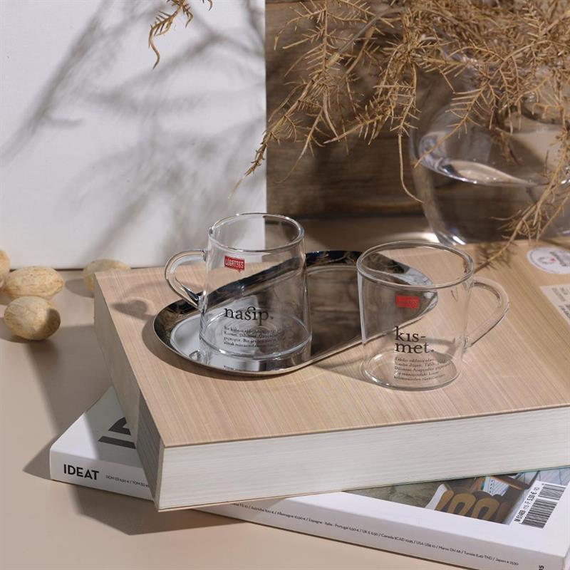 Nasip & Kısmet Cam Fincan Seti