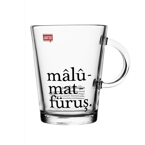 Mâlûmatfüruş Büyük Cam Kupa