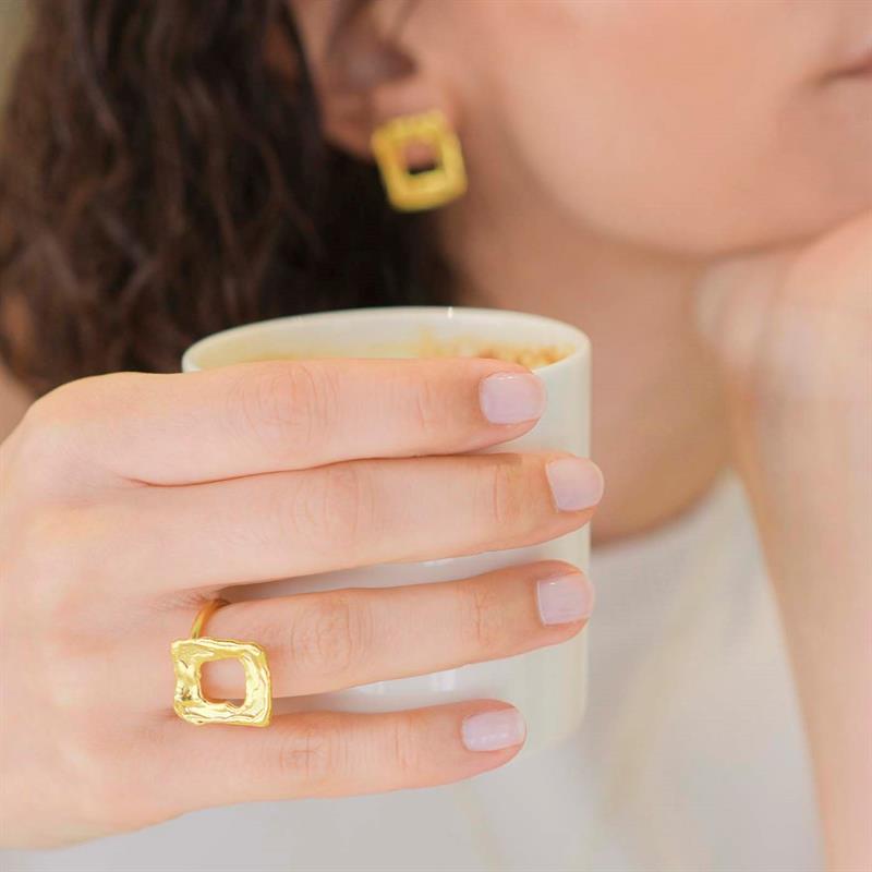 Cansui | Kare Güneş Yüzük