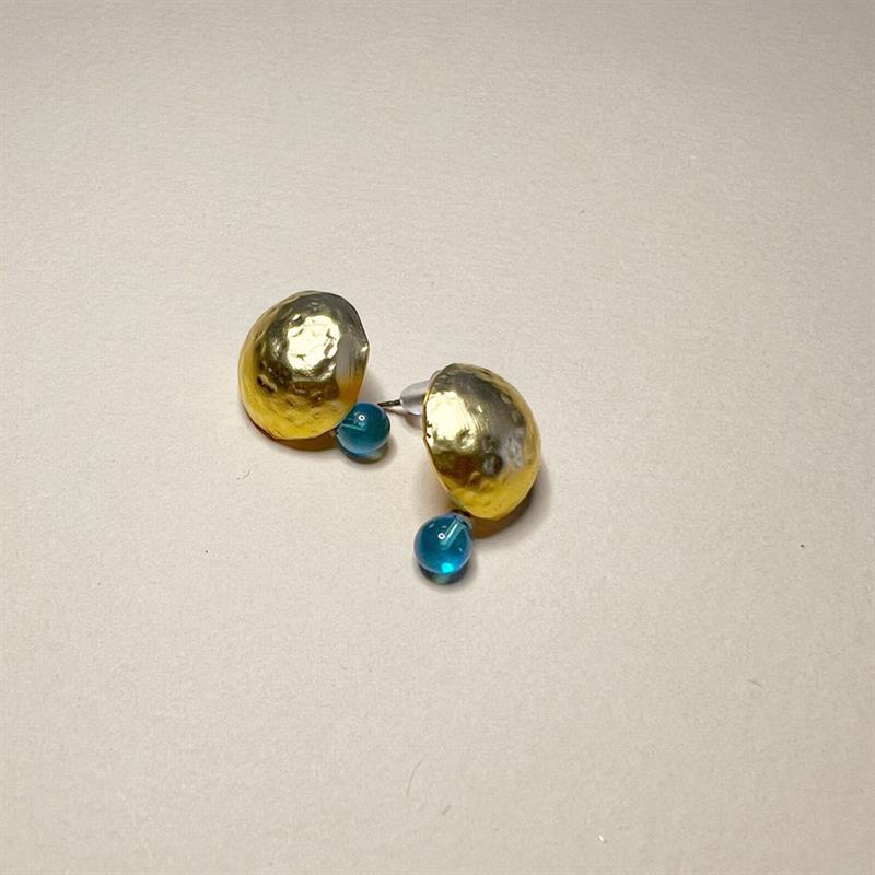 Cen Cam | Mühre Küpe - Mavi