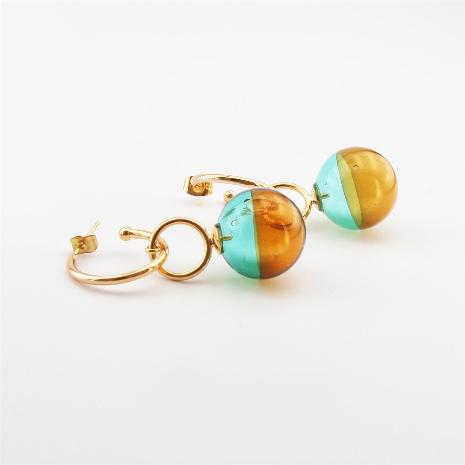 Hande Erbük | Duo Balon Küpe