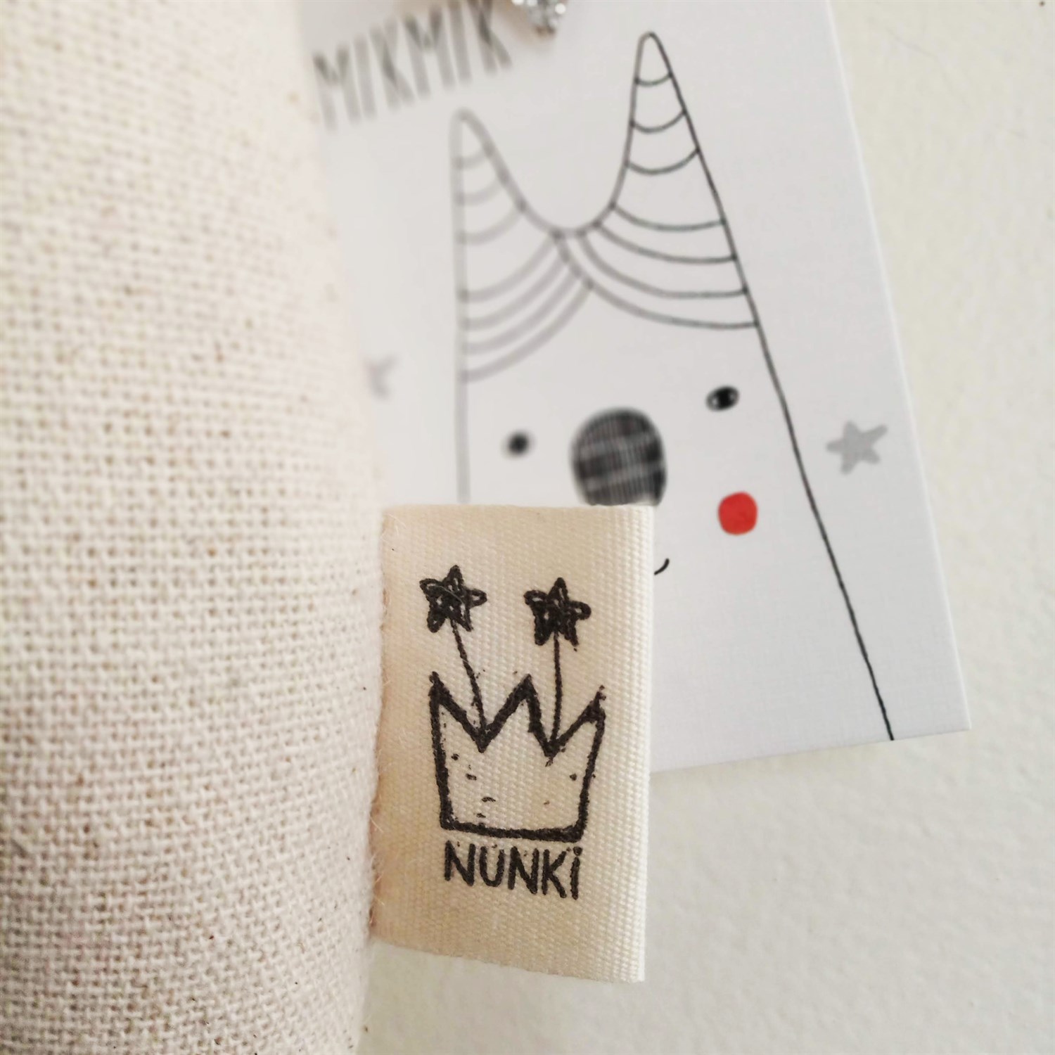 Nunki | Mıkmık Natürel Kumaş Oyuncak