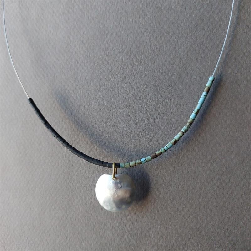 POJWoman | Dolunay Düş Yakamdan Firuze Kolye