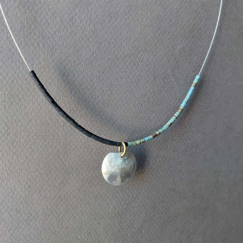 POJWoman | Dolunay Düş Yakamdan Firuze Kolye