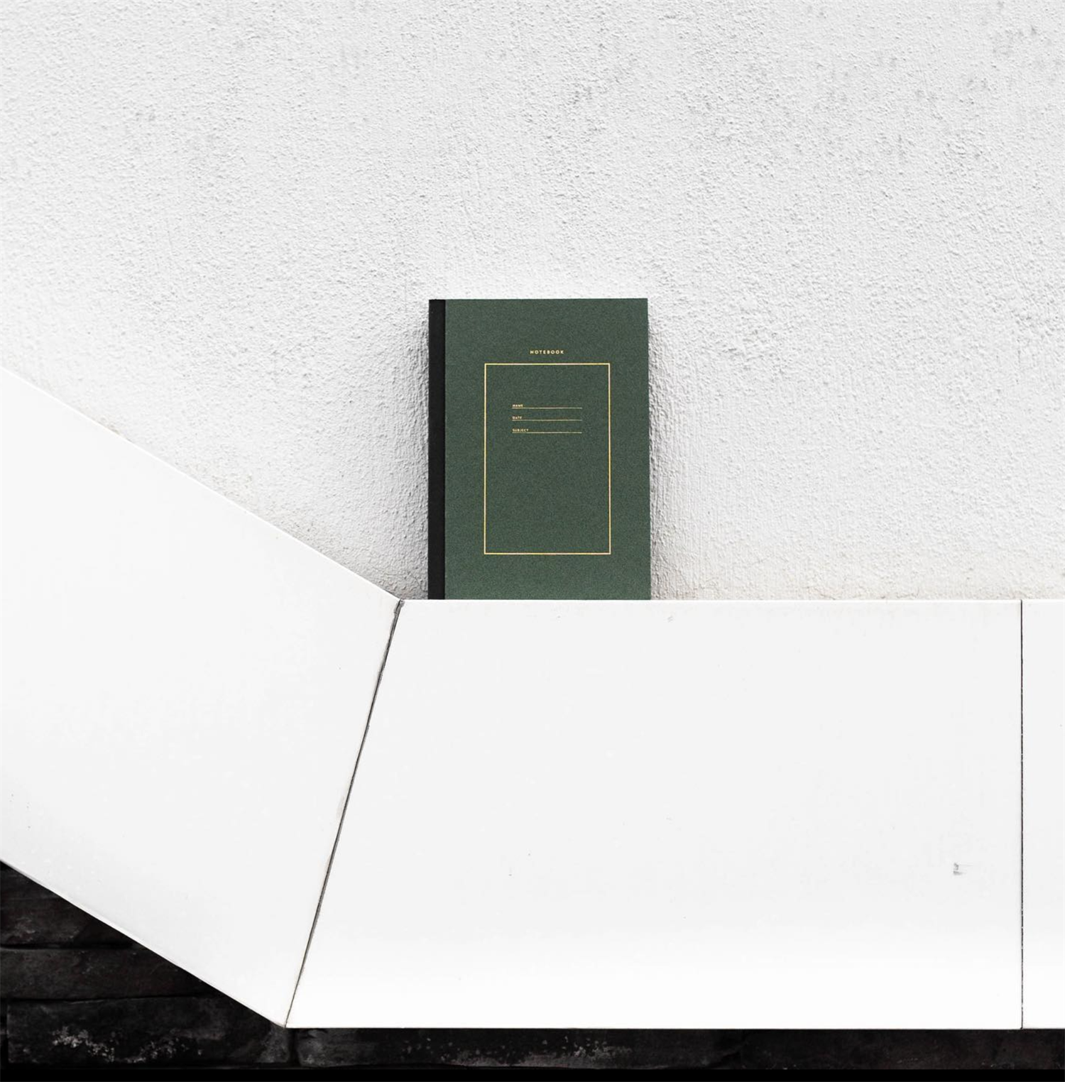 Studio Mottos | Sert Kapaklı Defter - Yeşil