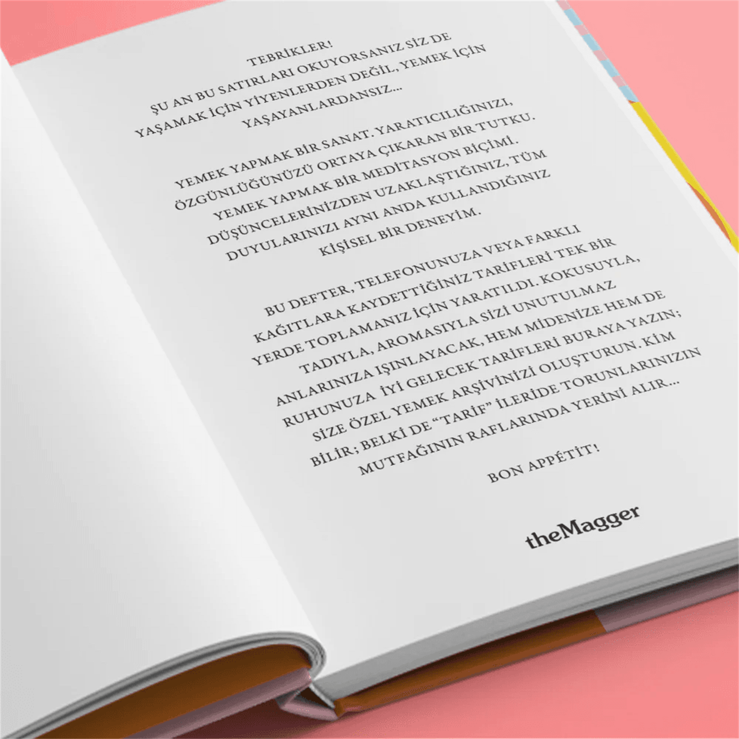 The Magger | Çok Amaçlı Defter - Tarif