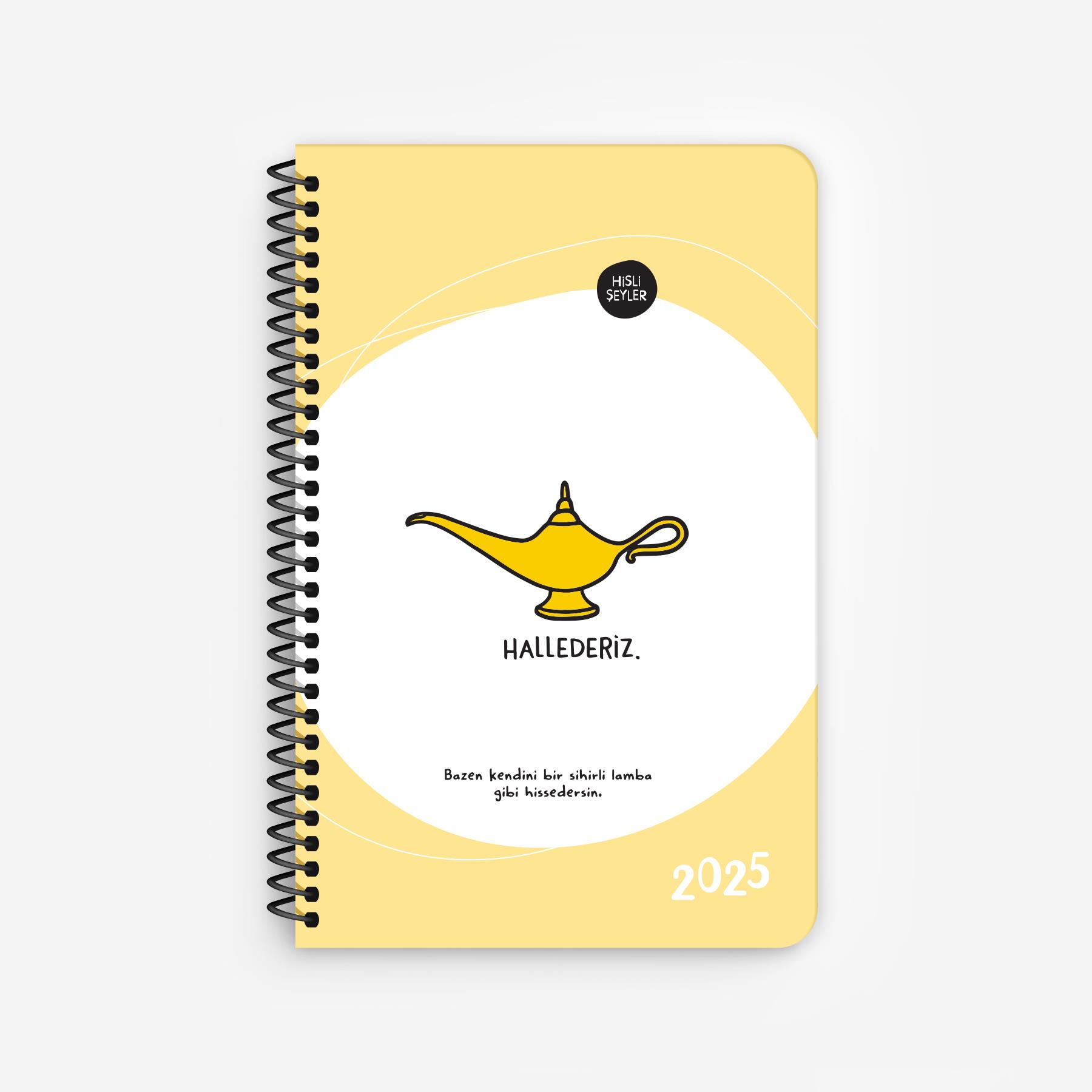 Hisli ŞeylerHallederiz 2025 Haftalık Ajanda
