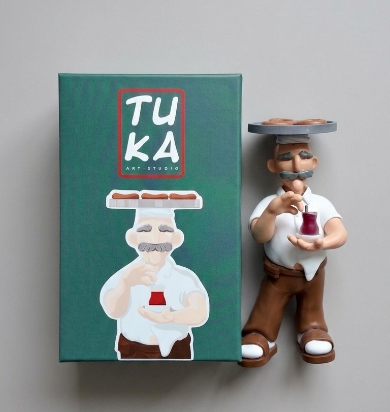 SevdiklerimizTuka Art Studio | Simitçi Figür