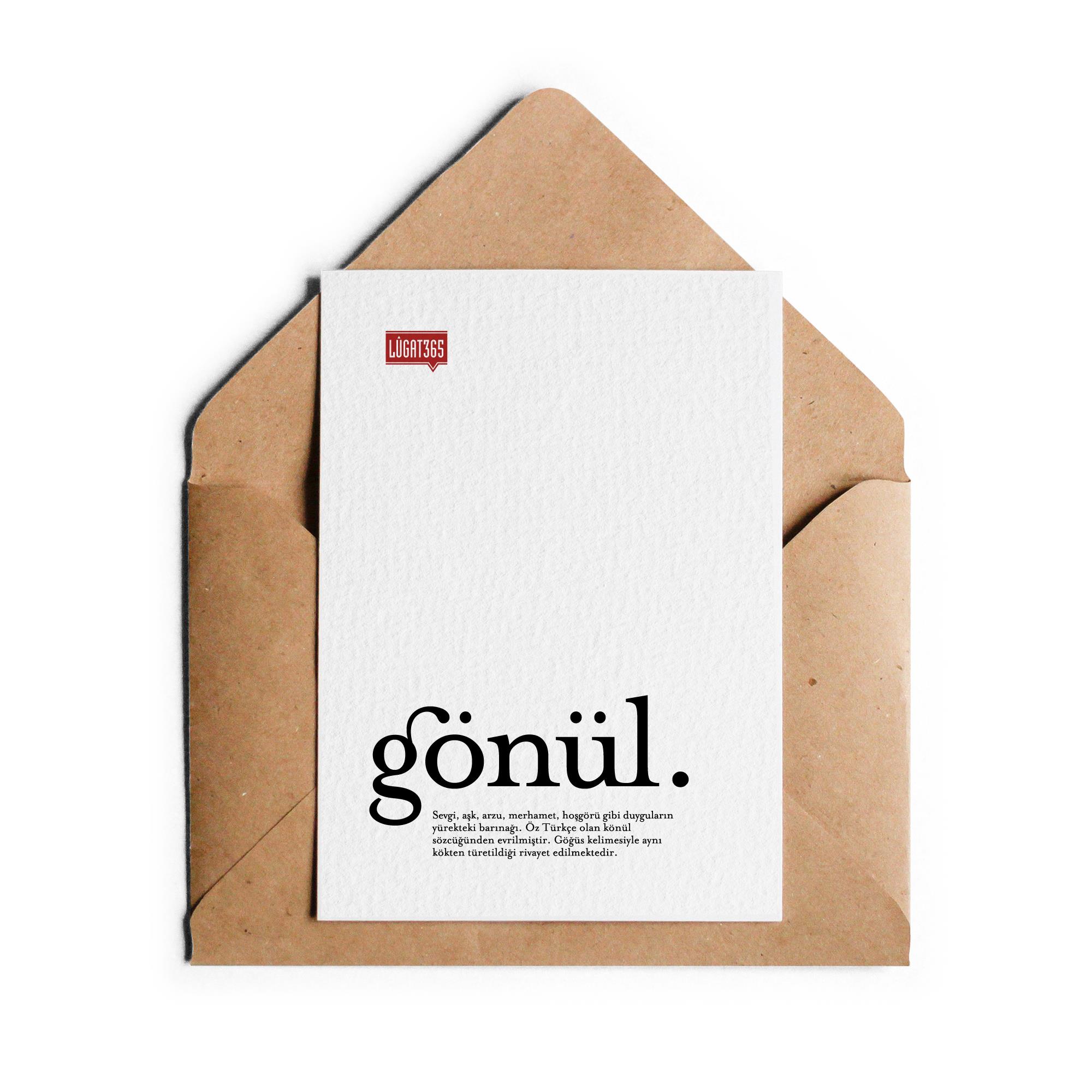 Lûgat365Gönül Kartpostal