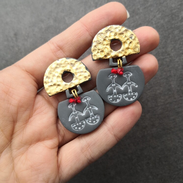 SevdiklerimizOlala Handmade | Polimer Kil Küpe 03