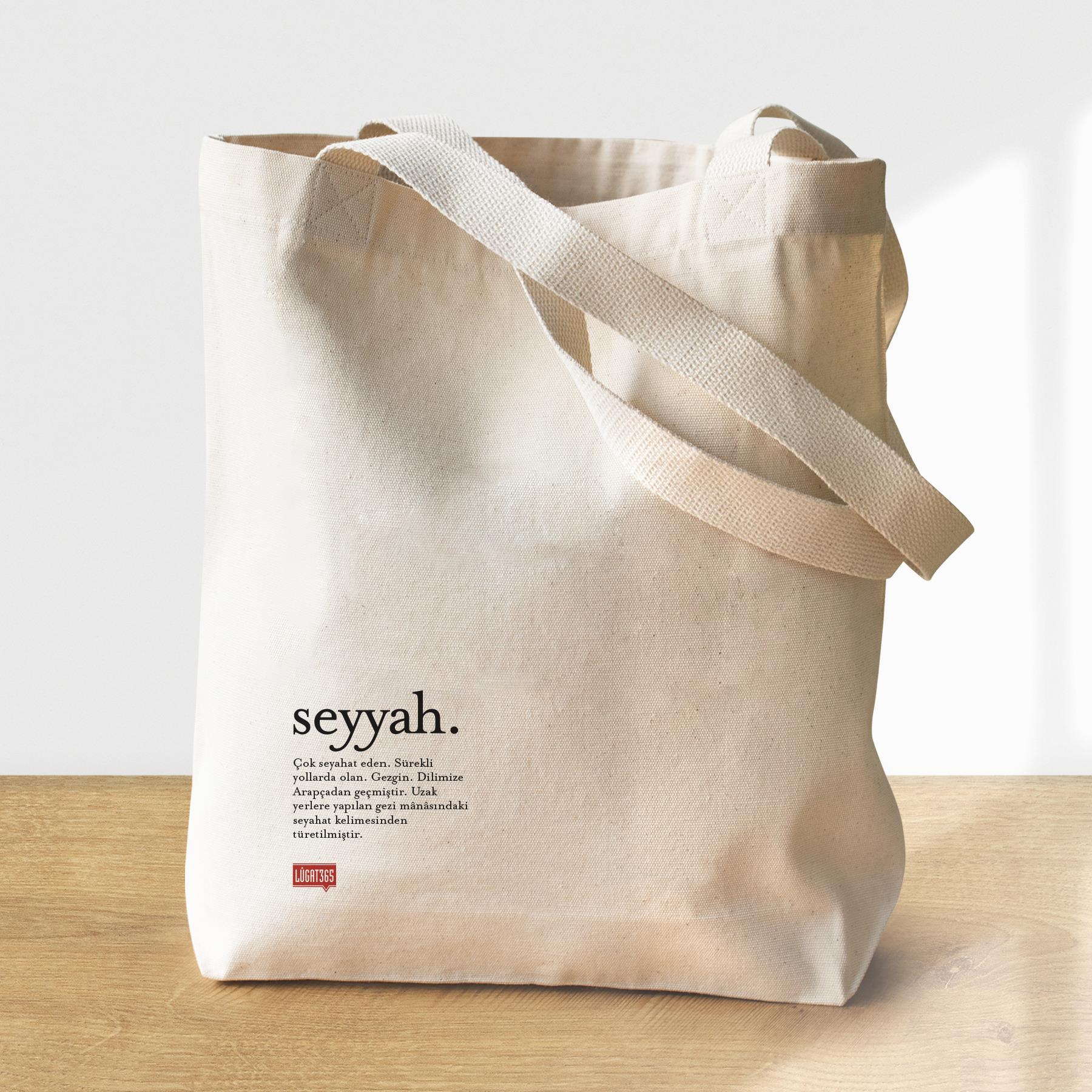 Lûgat365Seyyah Kanvas Çanta