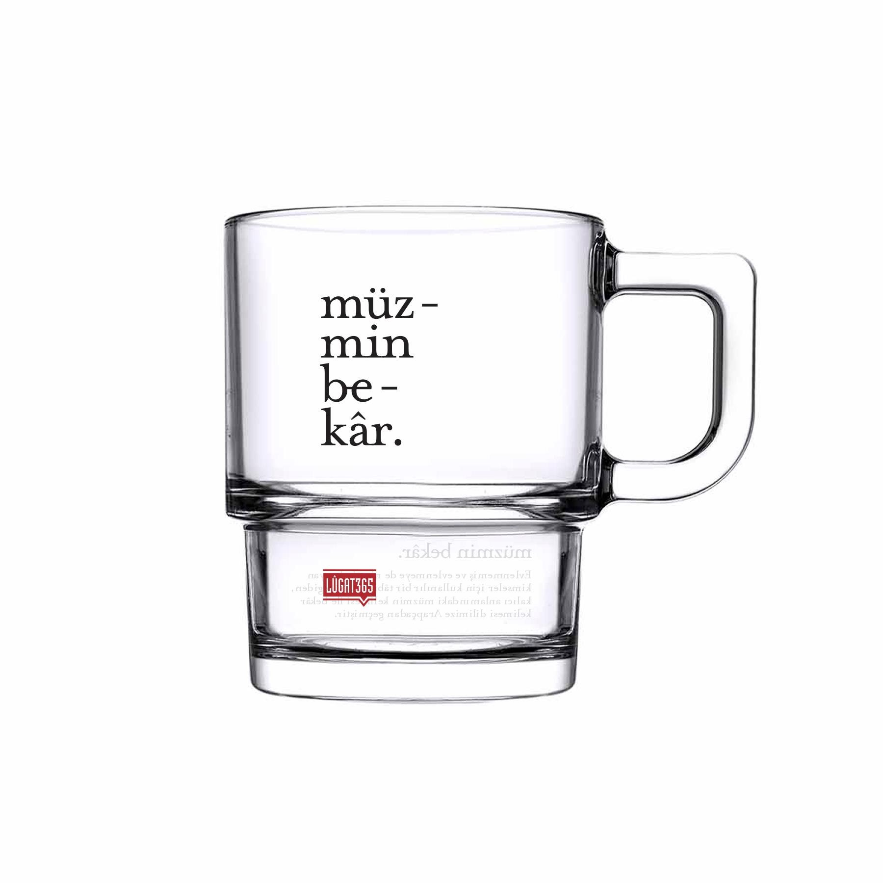 Lûgat365Müzmin Bekâr Cam Kupa